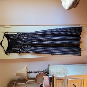 Anthropologie Black Evening Dress size 14